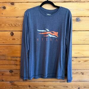 Sitka Gear Men's Sitka Logo Long Sleeve Shirt Medium